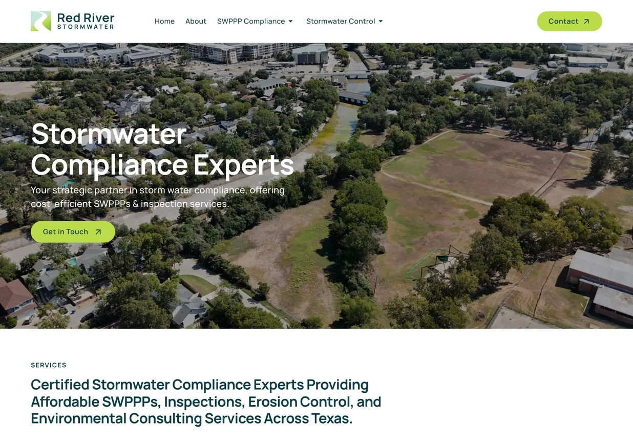 Red River Stormwater website