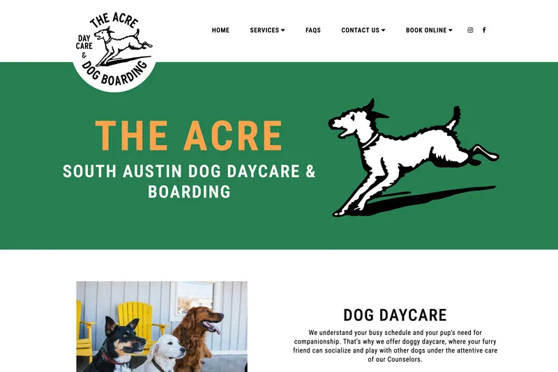 local dog boarding seo testimonial