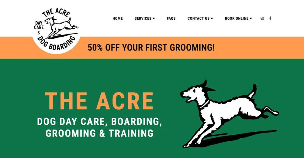 The Acre website