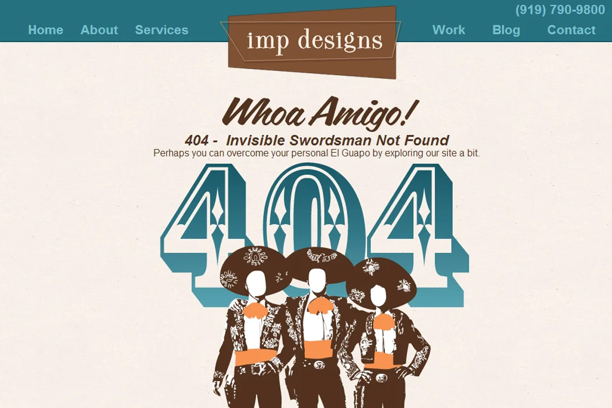 24 Examples of Insanely Cool 404 Pages