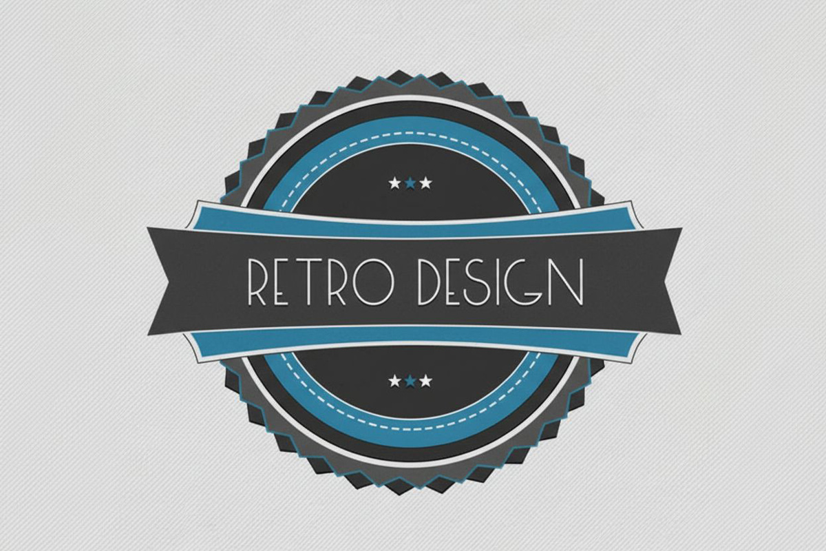 Creating a Retro Badge in Photoshop