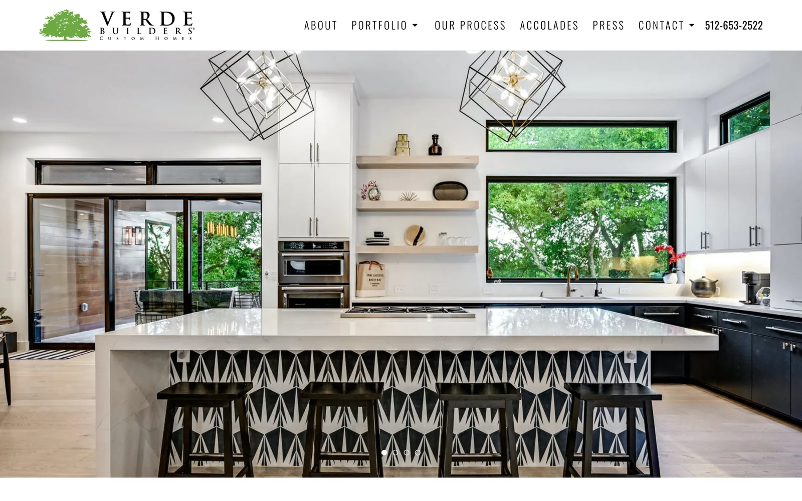 Verde Builders homepage