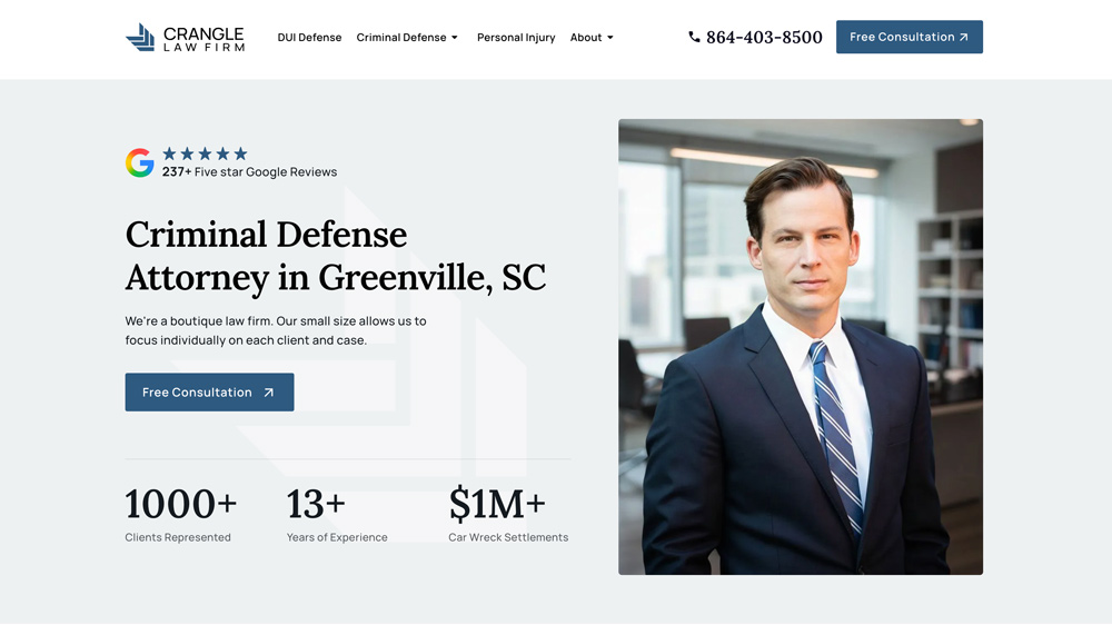 Defense Attorney SEO Case Study