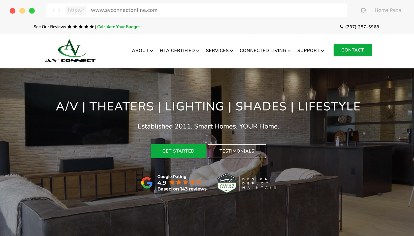 case study home theater company