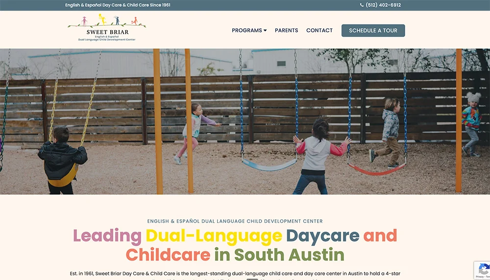 case study daycare center seo